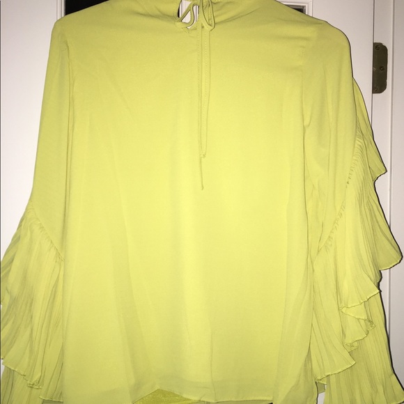 CLEARANCE SALE: Long Sleeve Ruffle Blouse - Picture 5 of 6
